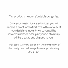 Load image into Gallery viewer, Custom Play Tray Design