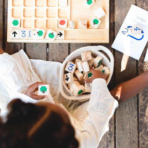 The Original Unplugged Coding Board