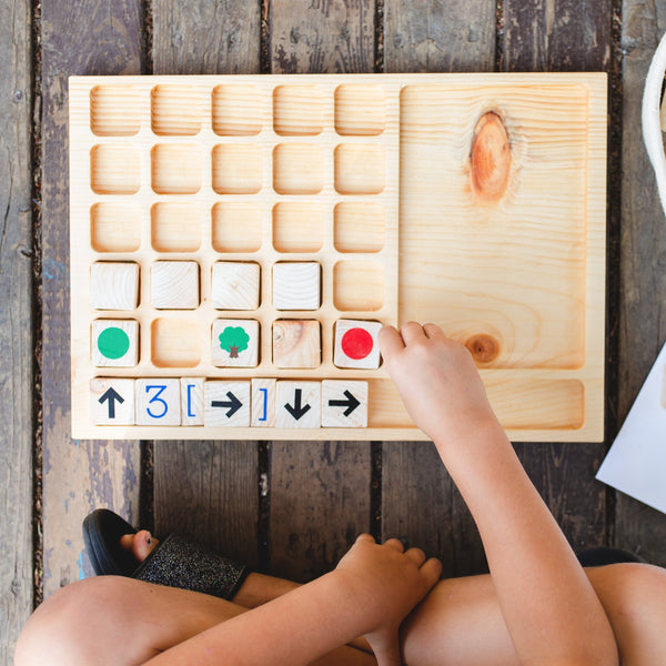 The Original Unplugged Coding Board